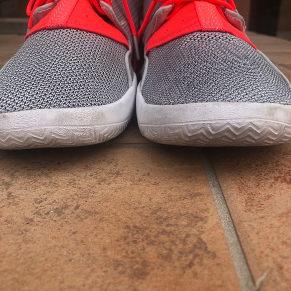 Nike Gray and Red Jordan Eclipse Shoes - Picture 7 of 12